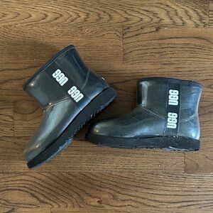 UGG Kids Gray Rain Boots